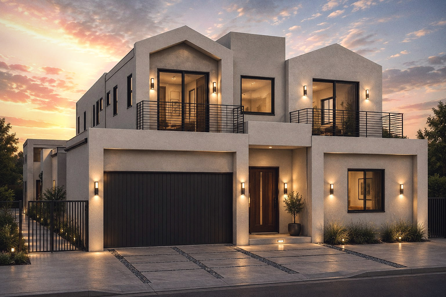 Design rendering of a Single family project in North Hollywood, California by M&N Home Design